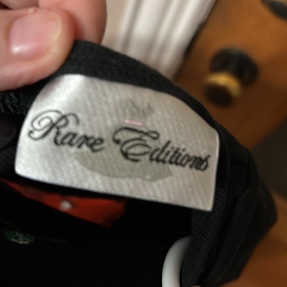 Rare Editions Black and Orange Halloween Pumpkin Dress - Picture 4 of 5